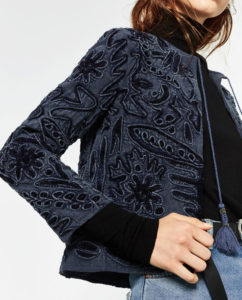 Zara Embroidered Jacket