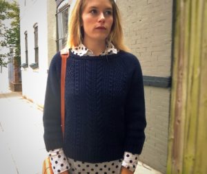 collars, dots, and knits